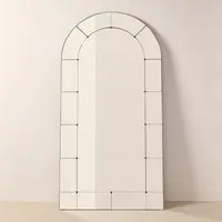 The mirror straight on
